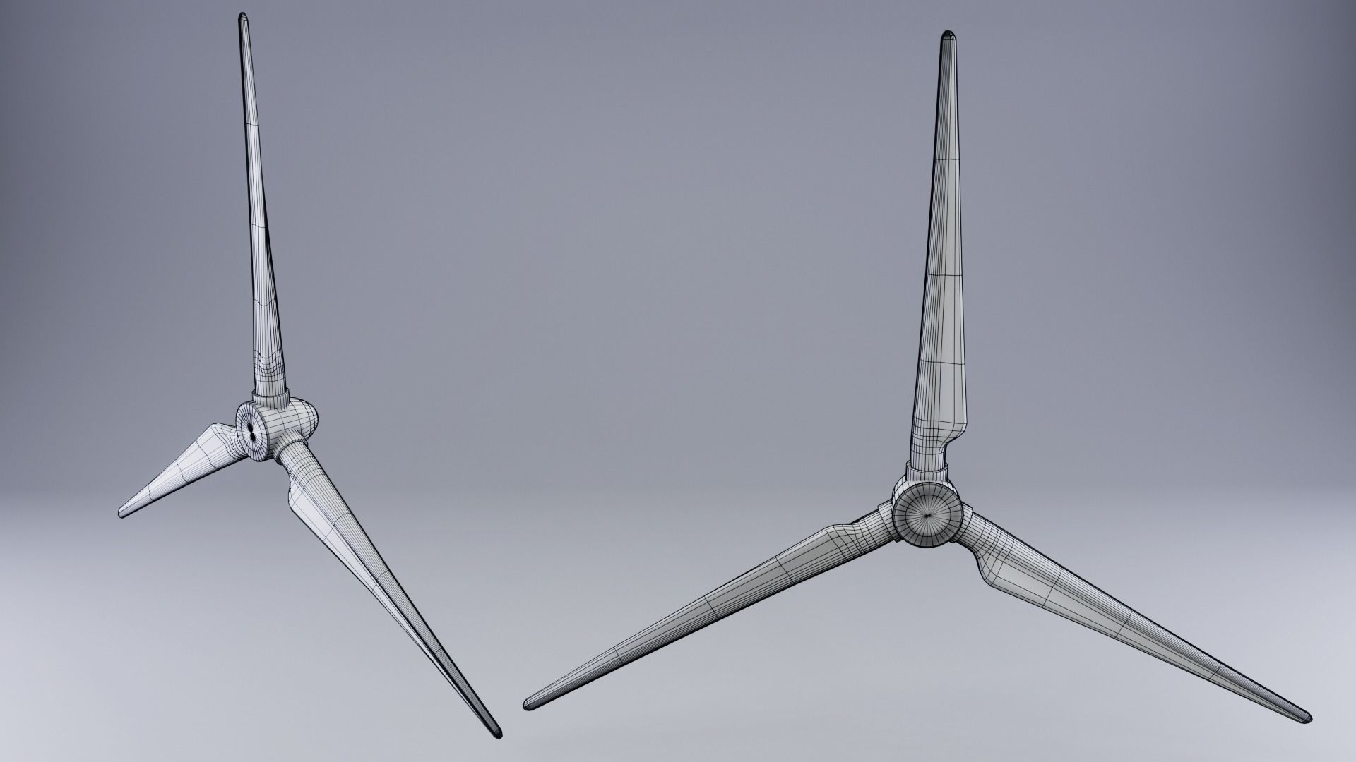 Wind Turbine 3D model_3