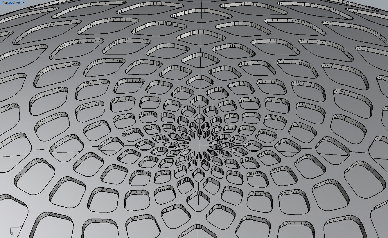 Fibonacci Lamp Shade 3D model_4