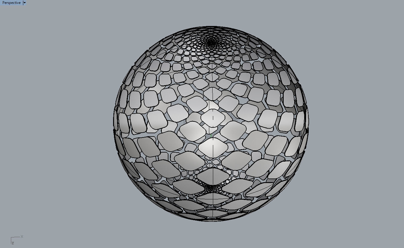 Fibonacci Lamp Shade 3D model_3