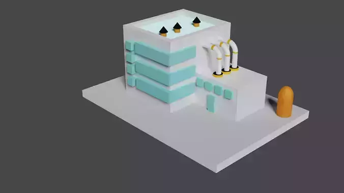 Low poly Factory