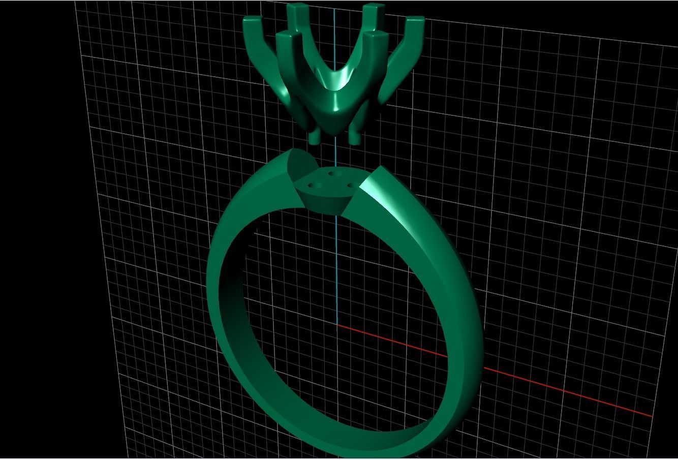 tiffany rings 8 3D print model_3
