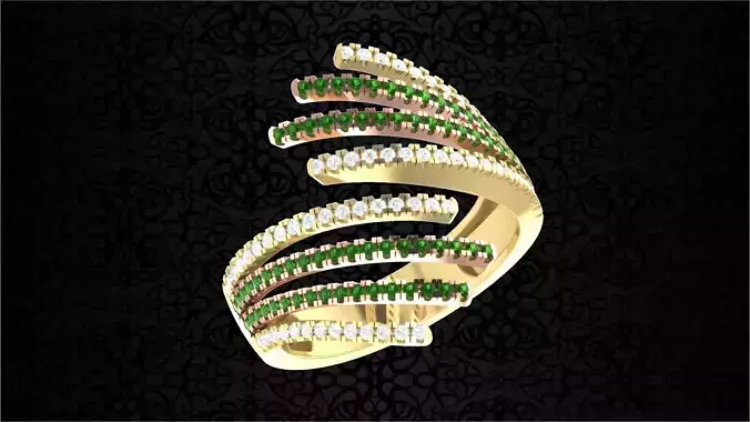 LADIES RING BSJ-R 8809