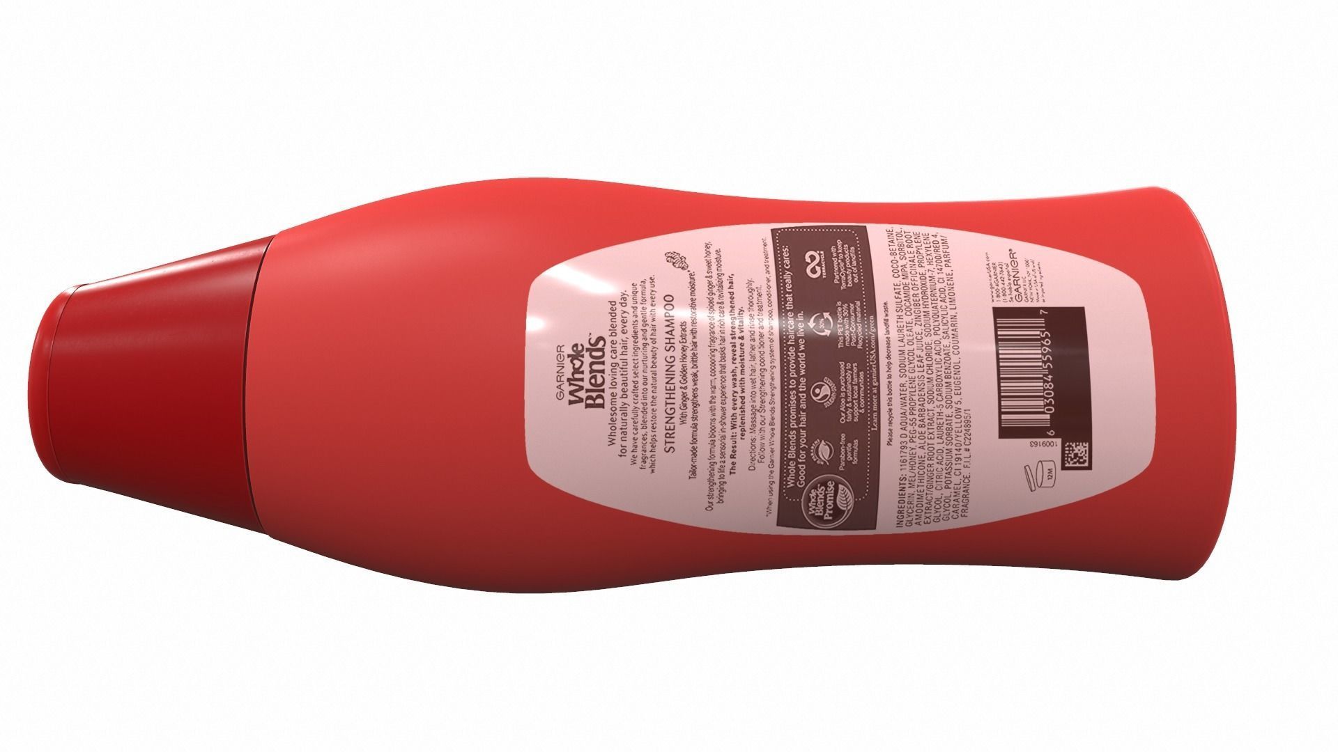 Shampoo whole argan 3D model_8