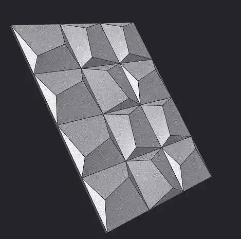 3d wall panel  3D model