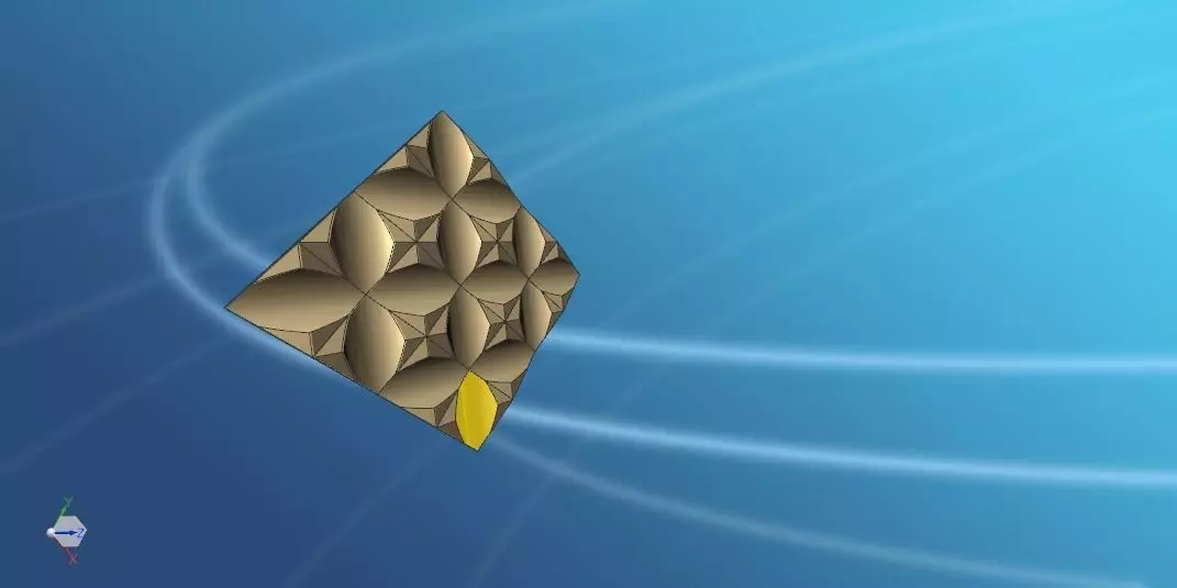 3d wall panel  3D model_0