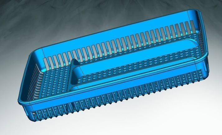 plastic tray model  3D model_1