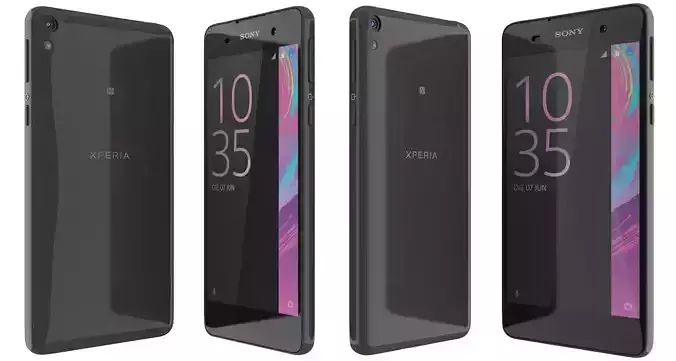 Sony Xperia E5 black 3D model