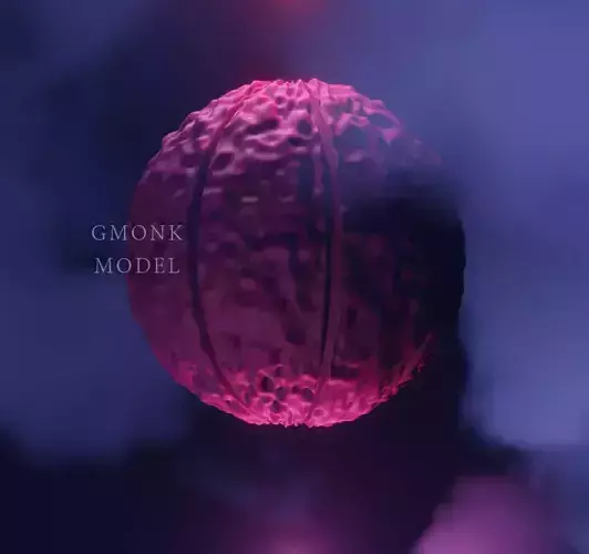 3D Model Rudraksha gnony cover art 3D model