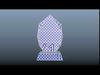 Crystal Glass Award Trophy 3D model_3