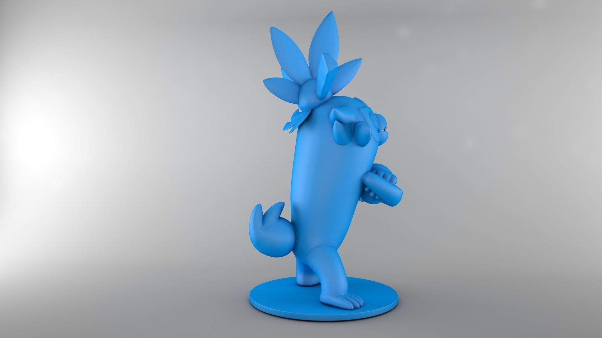Thwackey Pokemon 3D Print File 3D print model_4