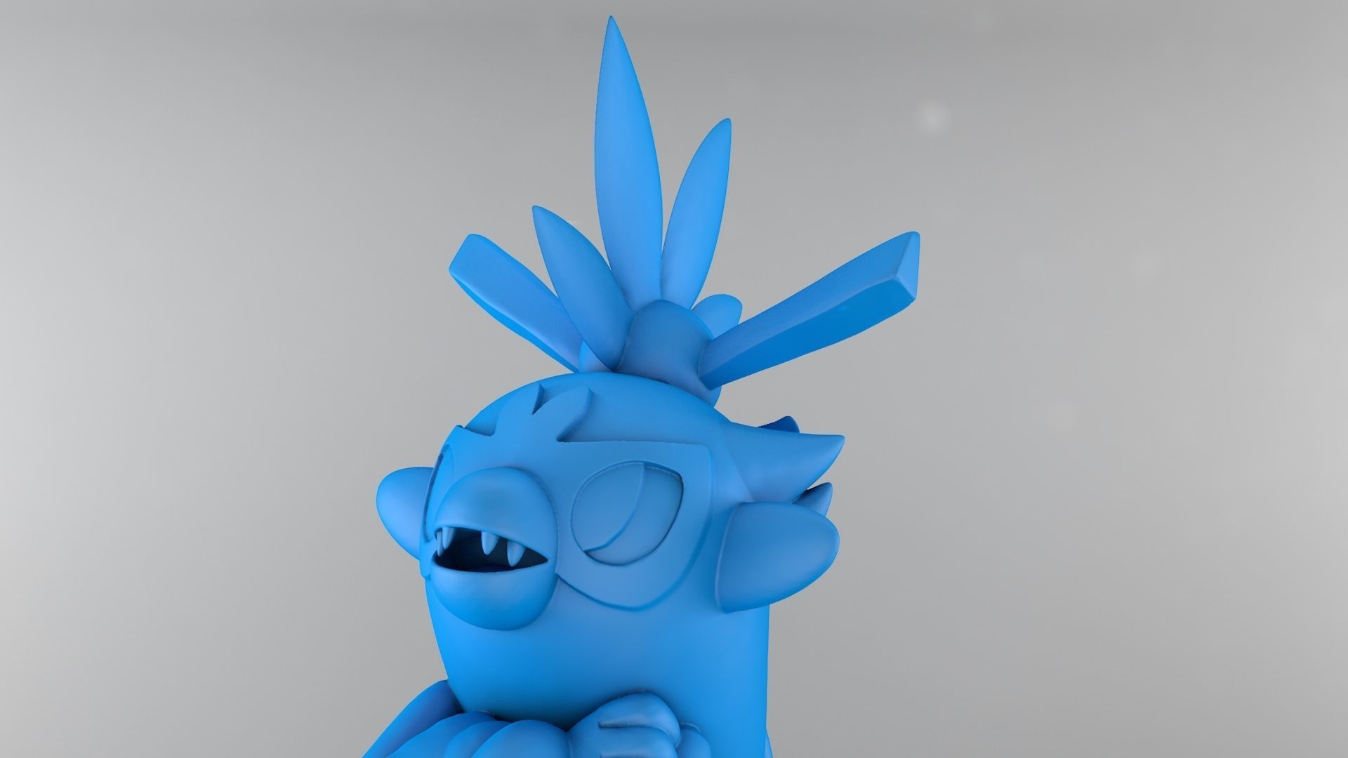 Thwackey Pokemon 3D Print File 3D print model_7
