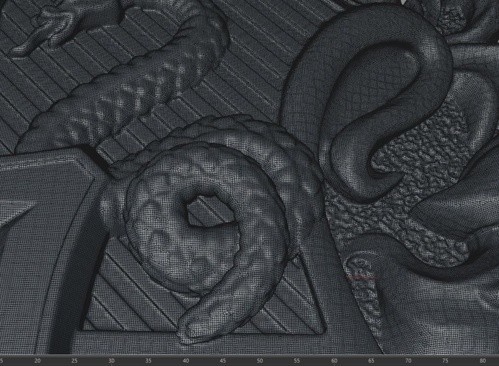 Hogwarts Crest 3D print model_14