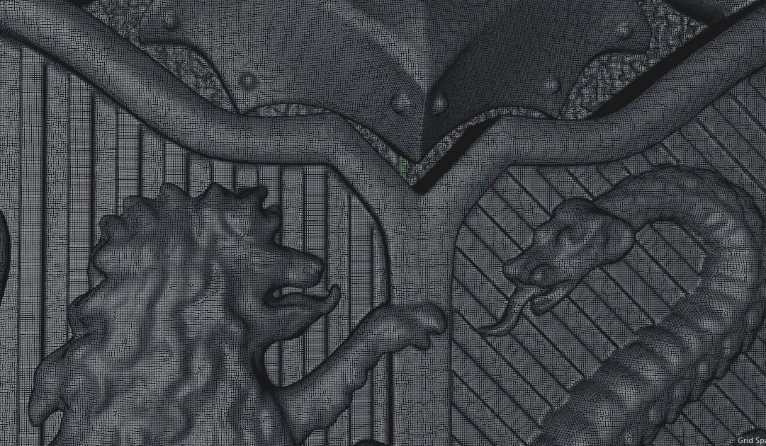 Hogwarts Crest 3D print model_17