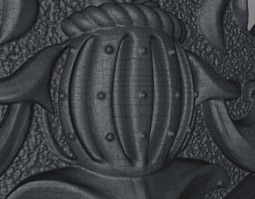 Hogwarts Crest 3D print model_15