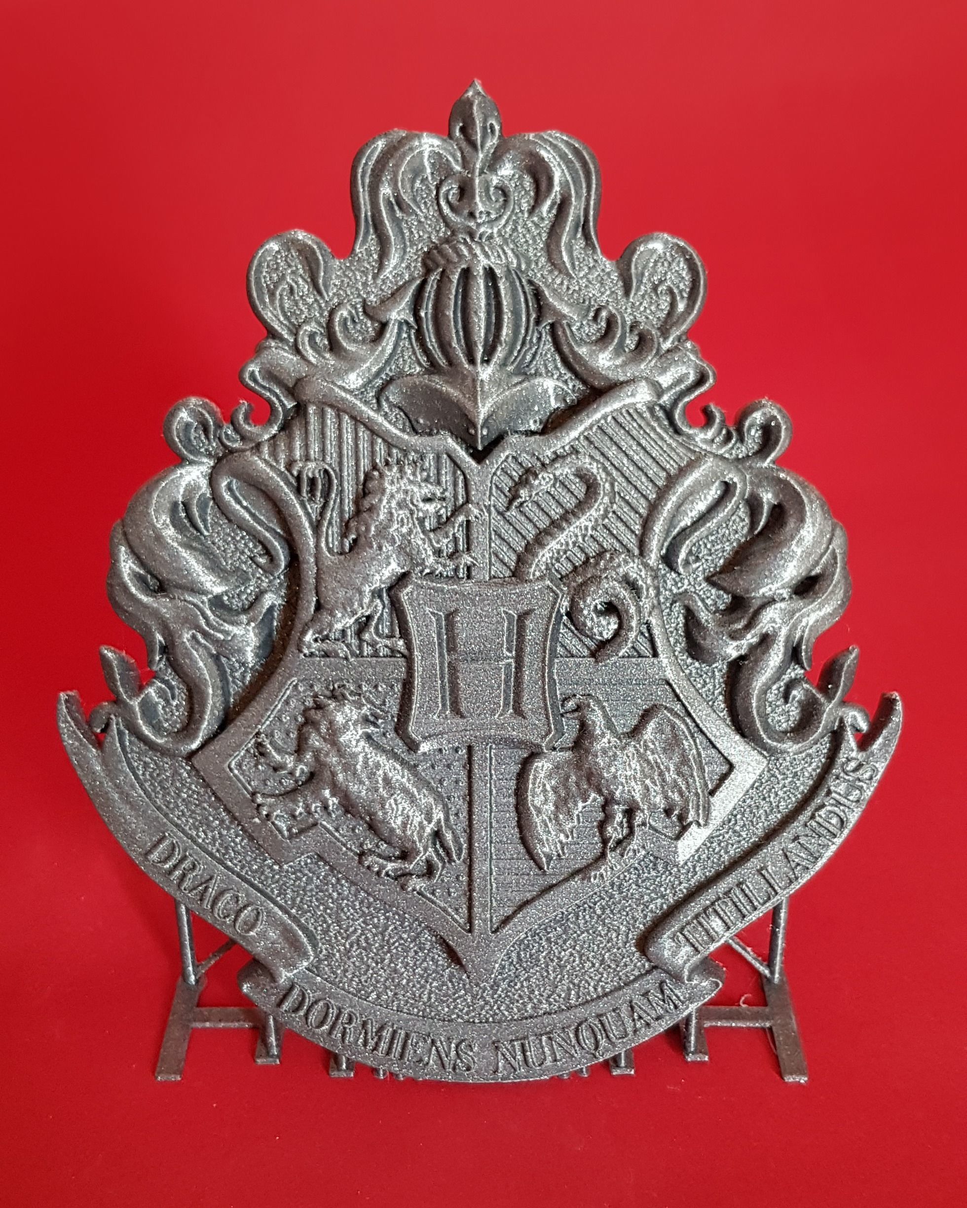 Hogwarts Crest 3D print model_22