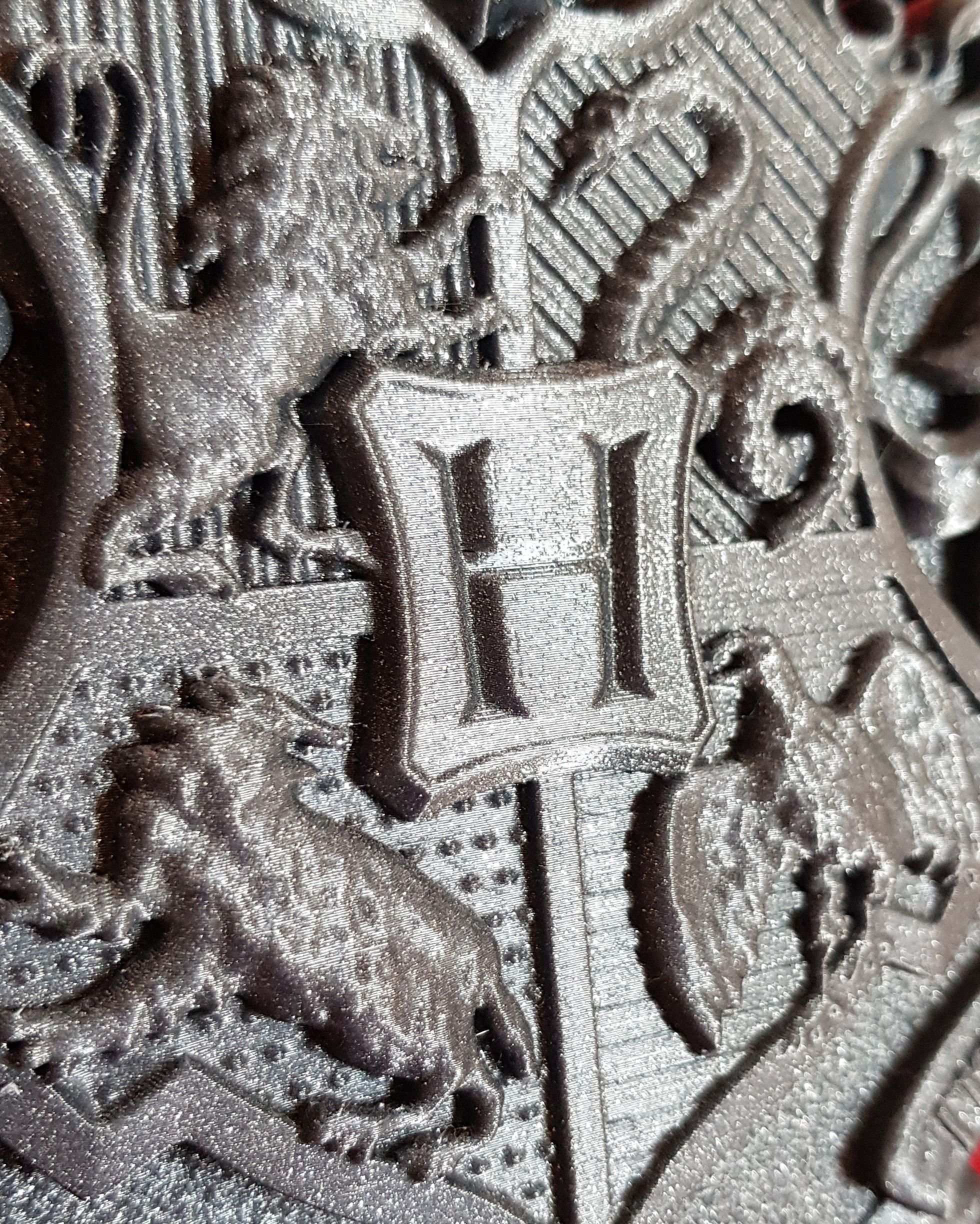 Hogwarts Crest 3D print model_24