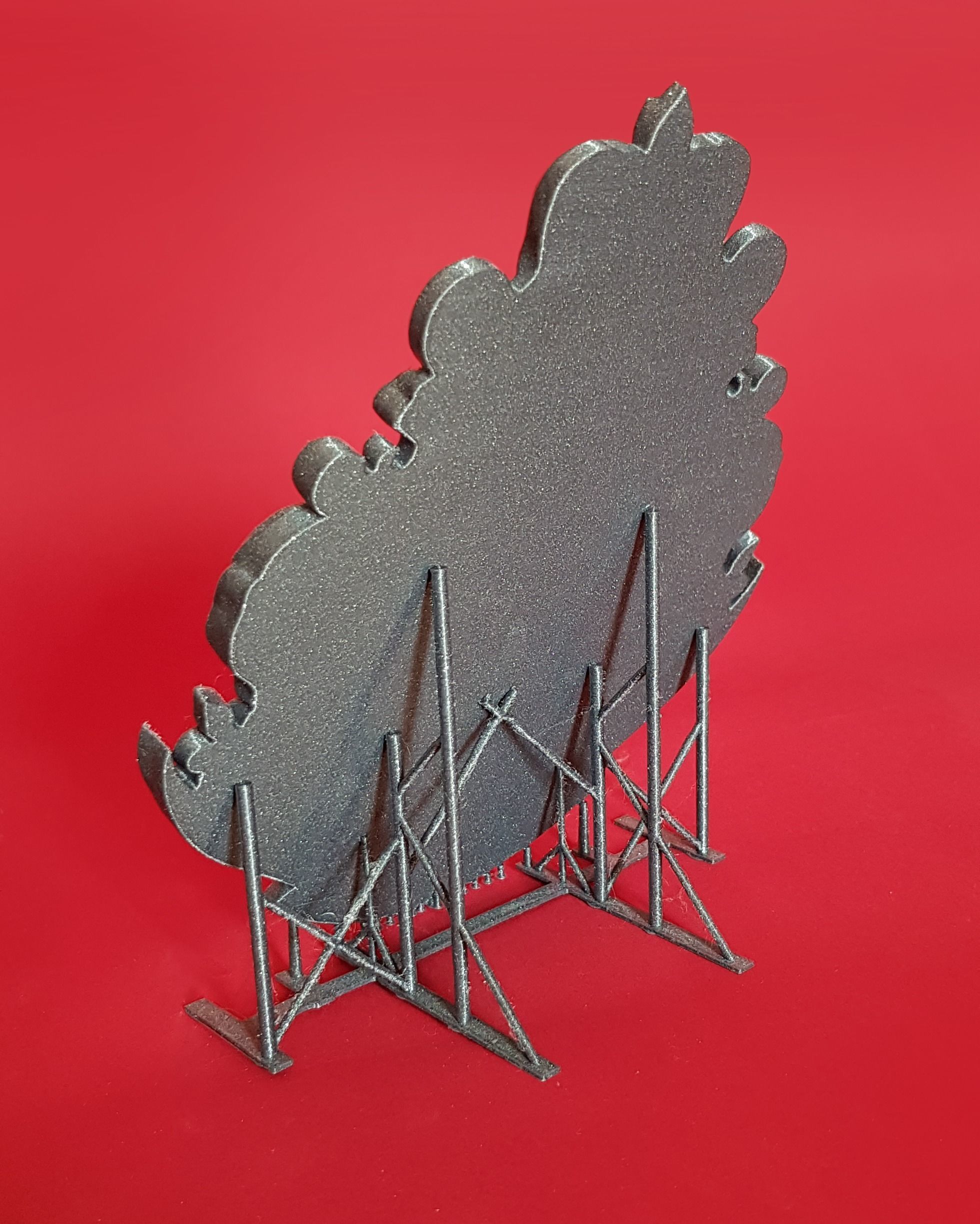 Hogwarts Crest 3D print model_23