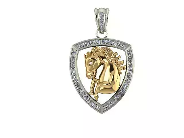 horse pendant