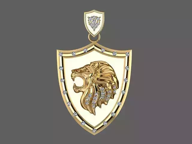 lion pendant