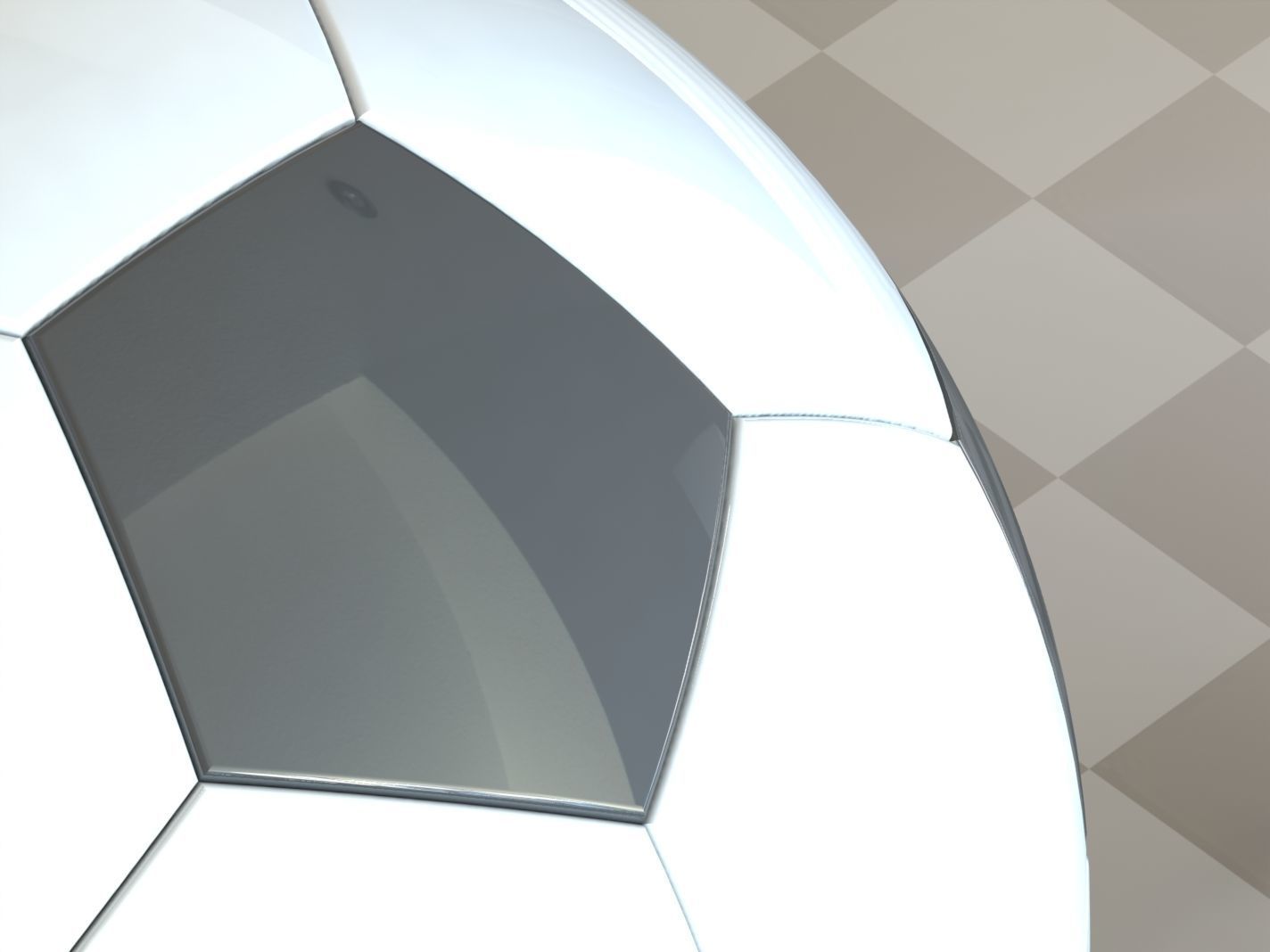 Soccer Ball Free 3D model_2