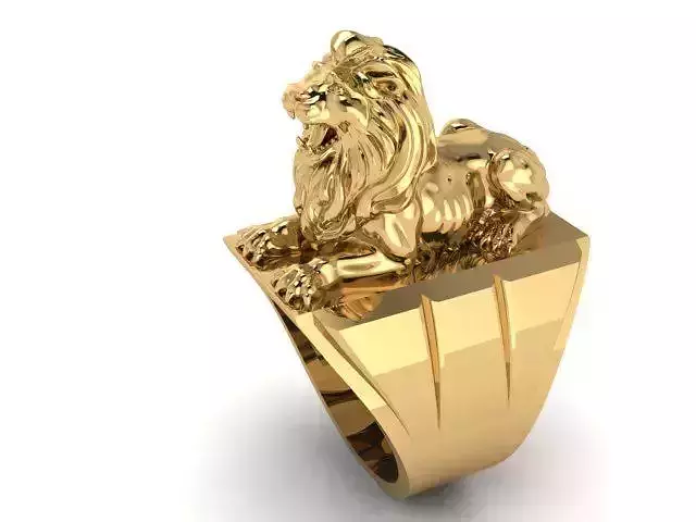 lion ring