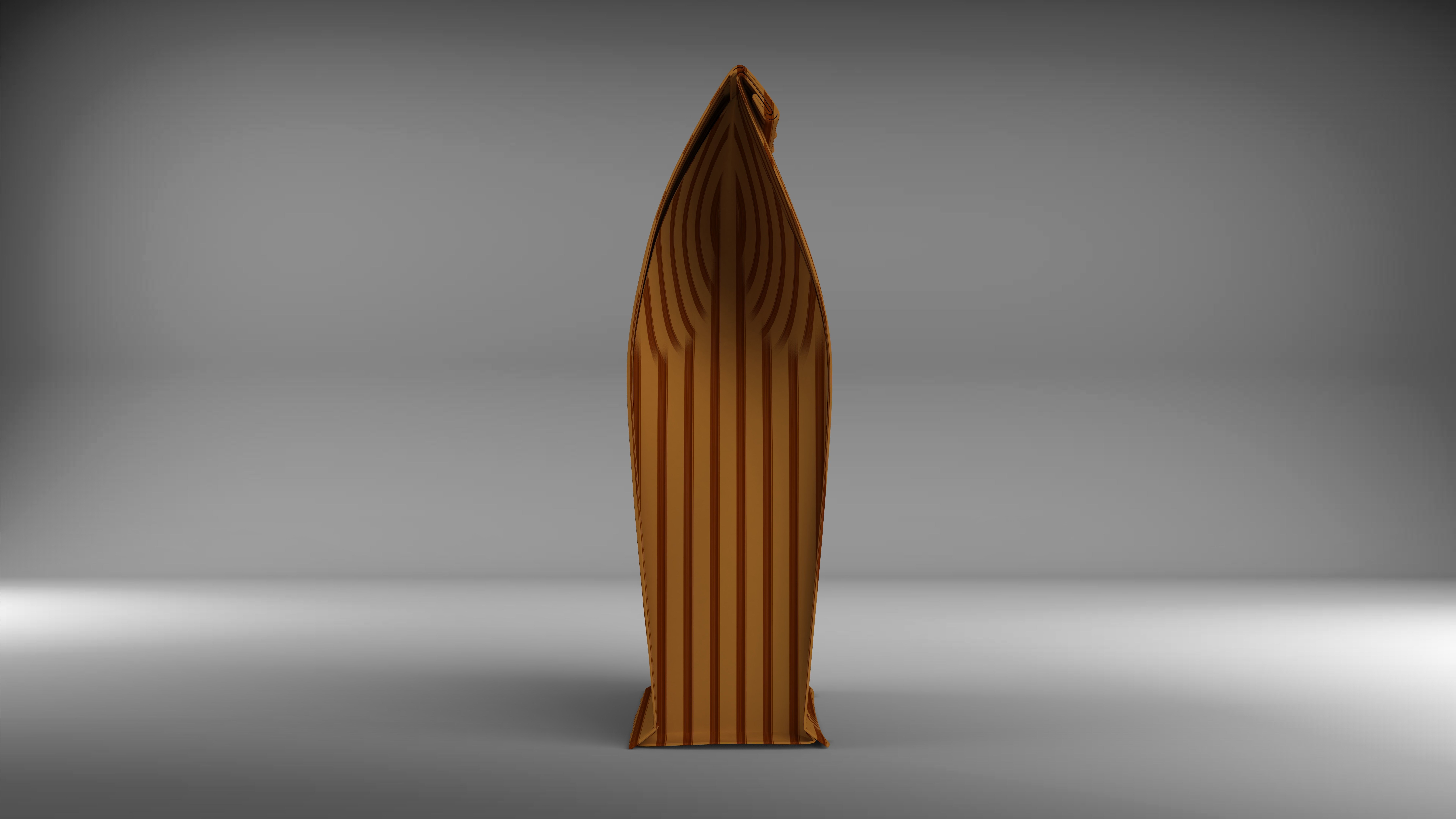 Paper bag  Low-poly 3D model_1