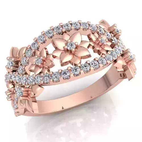 Vintage Collection Woman Diamond Ring 