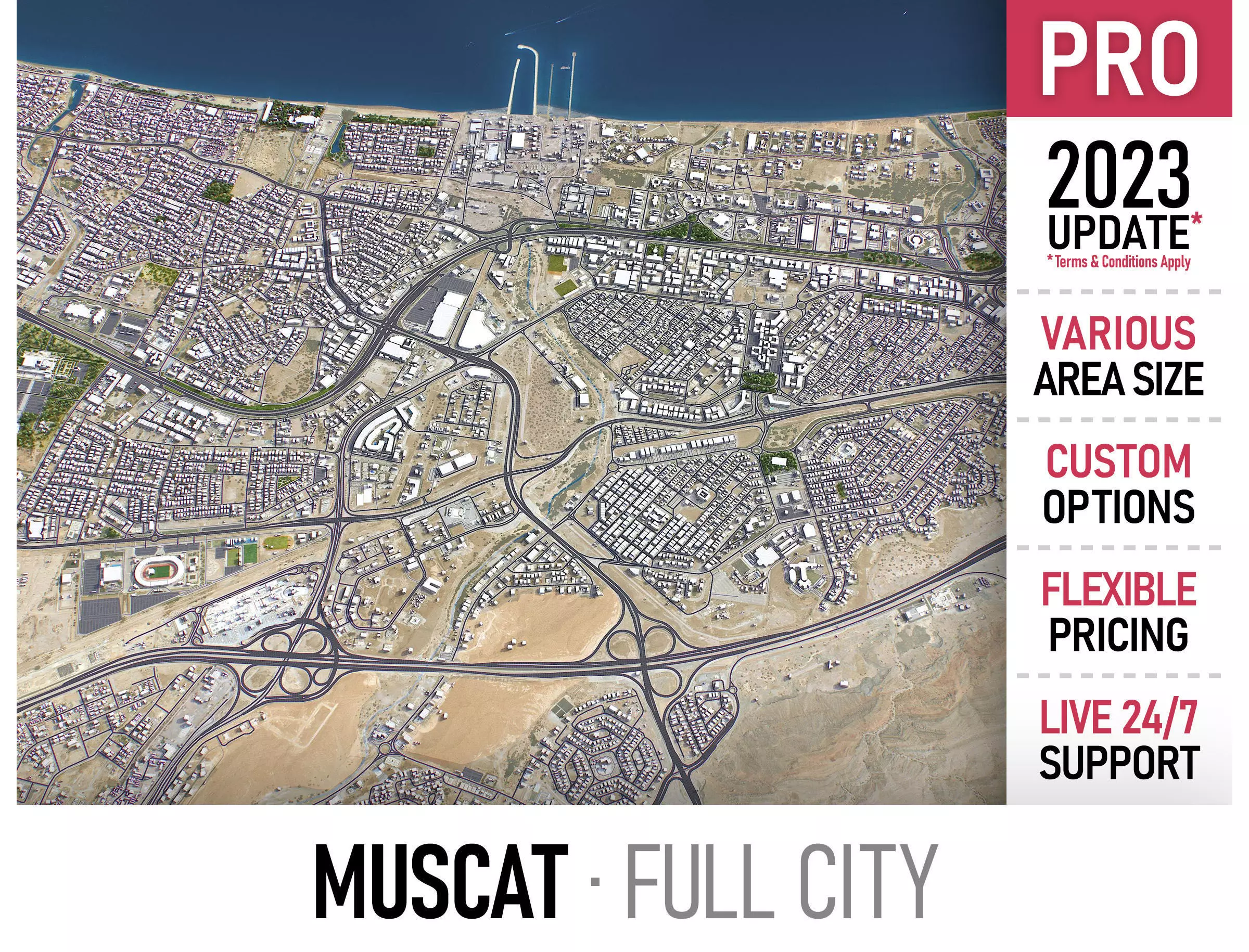 Muscat Low-poly 3D model_0