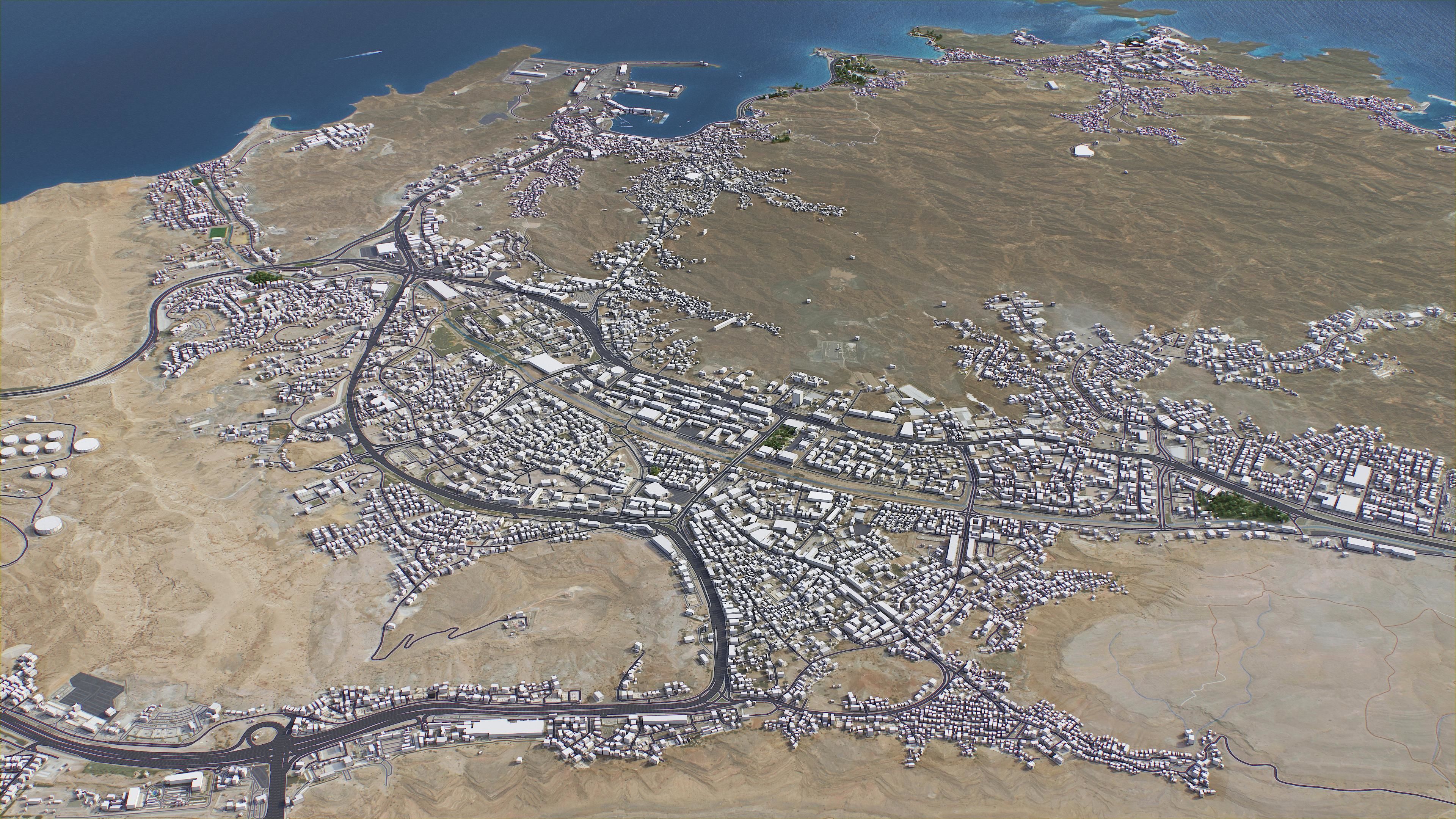 Muscat Low-poly 3D model_15