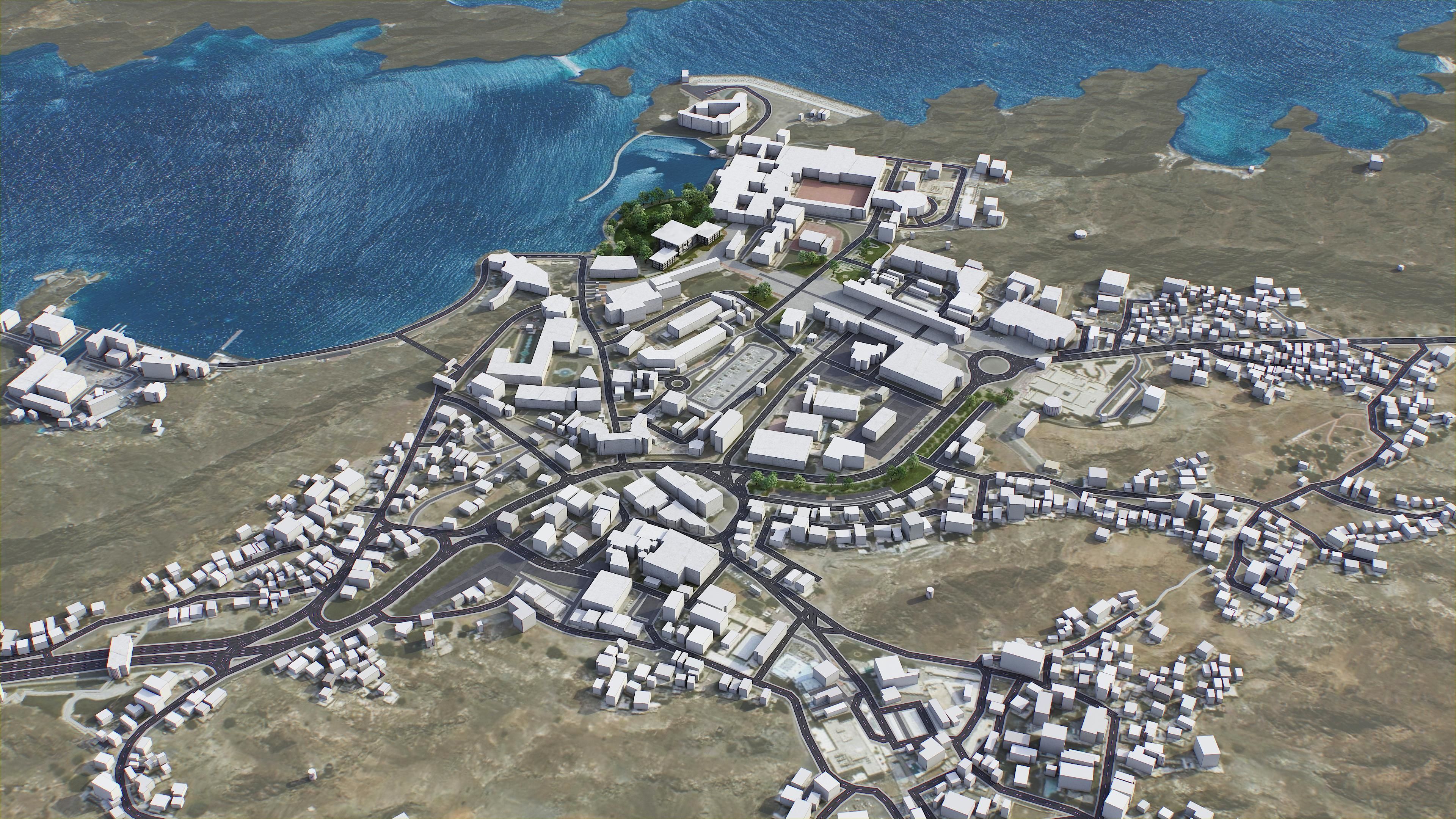 Muscat Low-poly 3D model_14