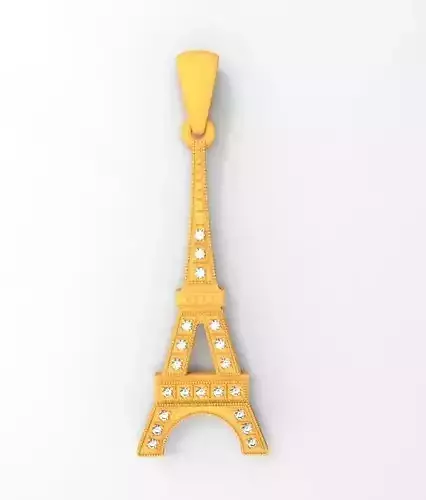 Eiffel tower 3D print model