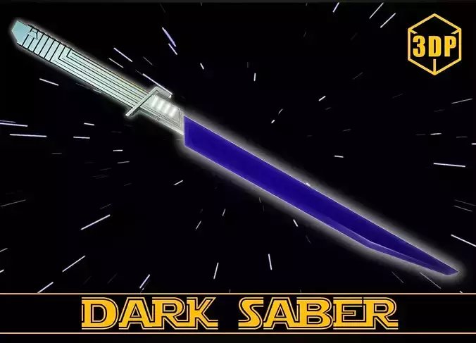 Dark Saber - Mandalorian Sword 3D print model