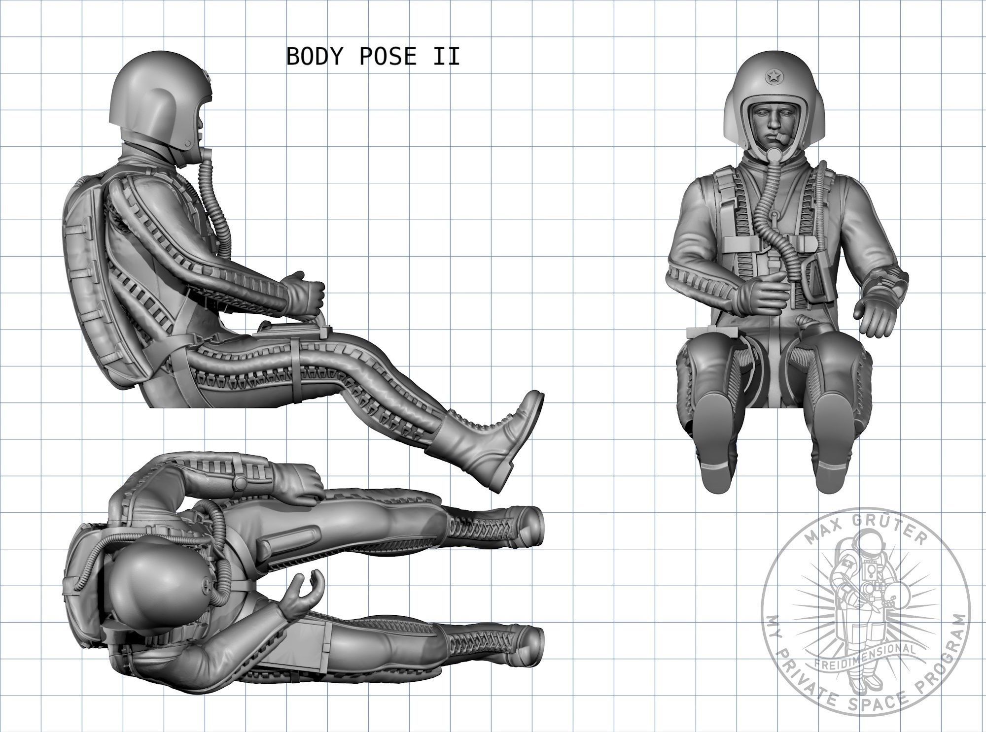 X-Plane Pilot 3D print model_5