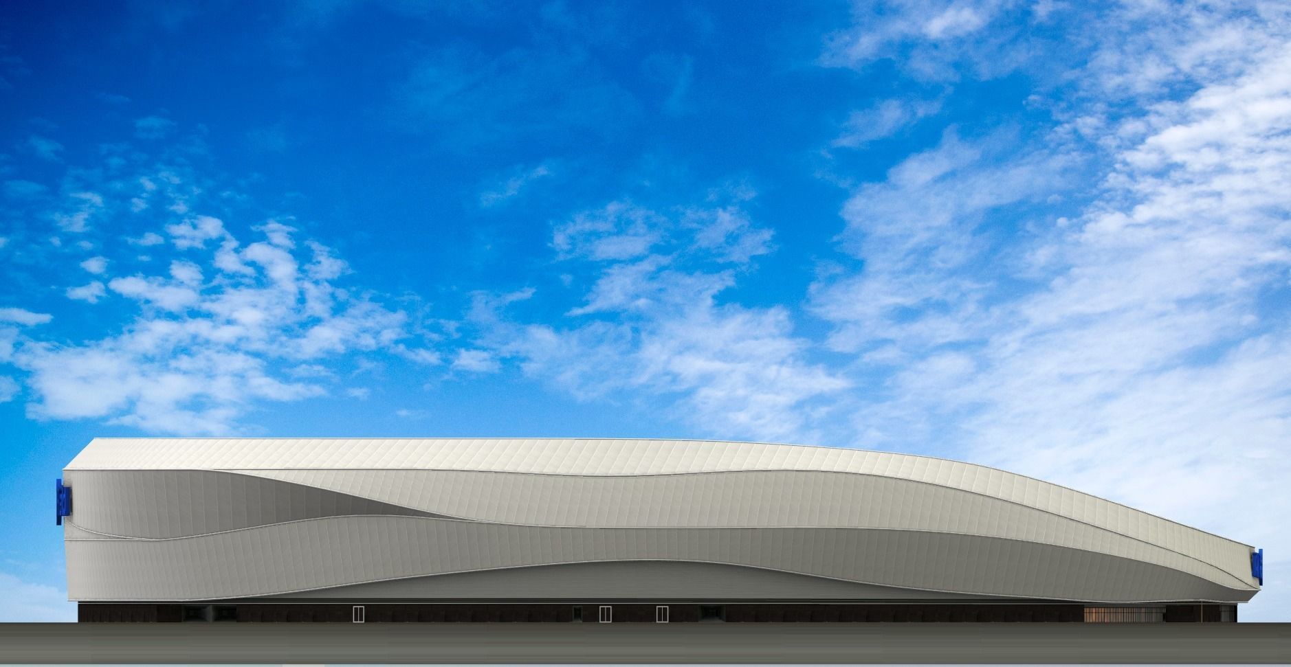 Allianz Field Stadium Low-poly 3D model_18