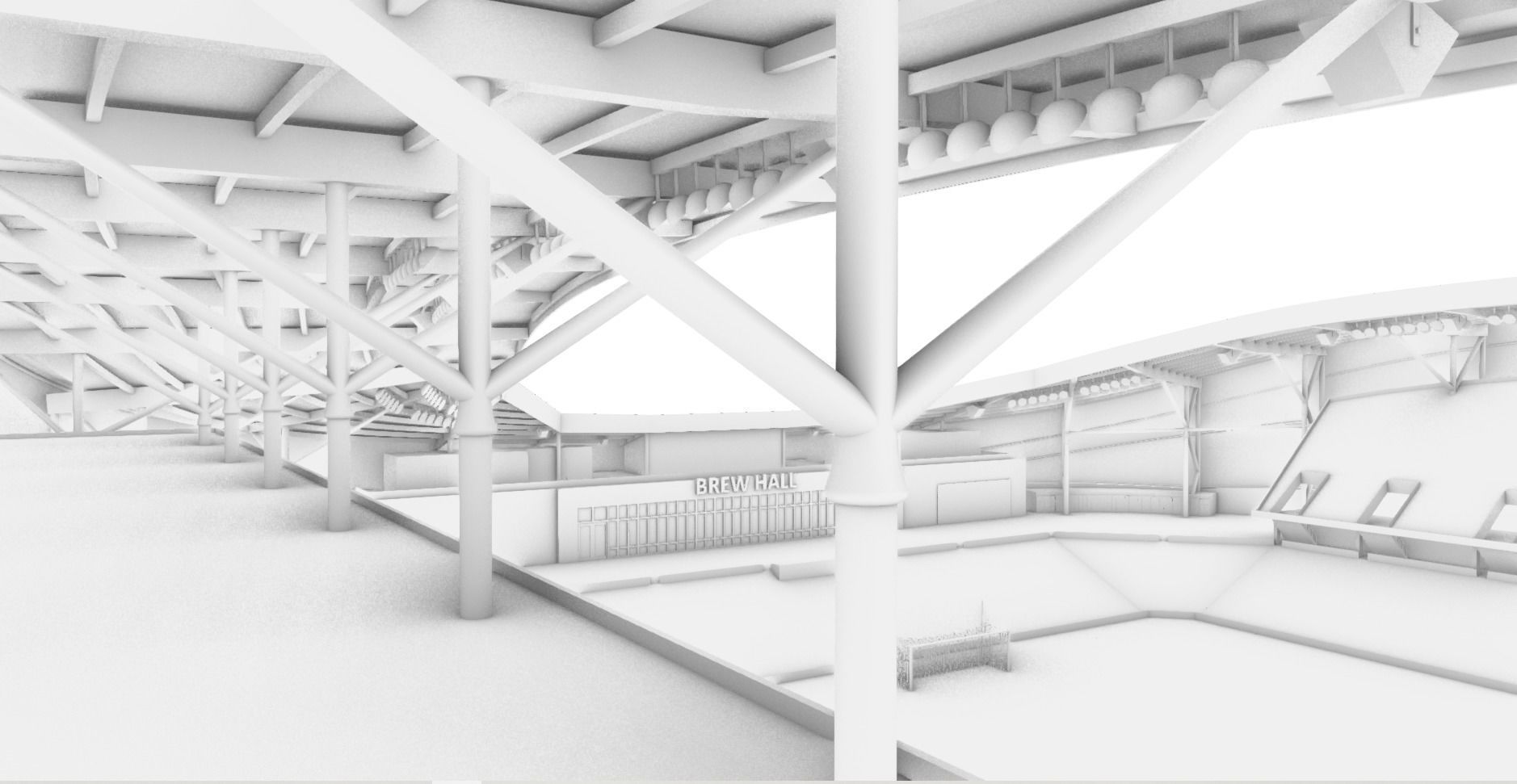 Allianz Field Stadium Low-poly 3D model_41