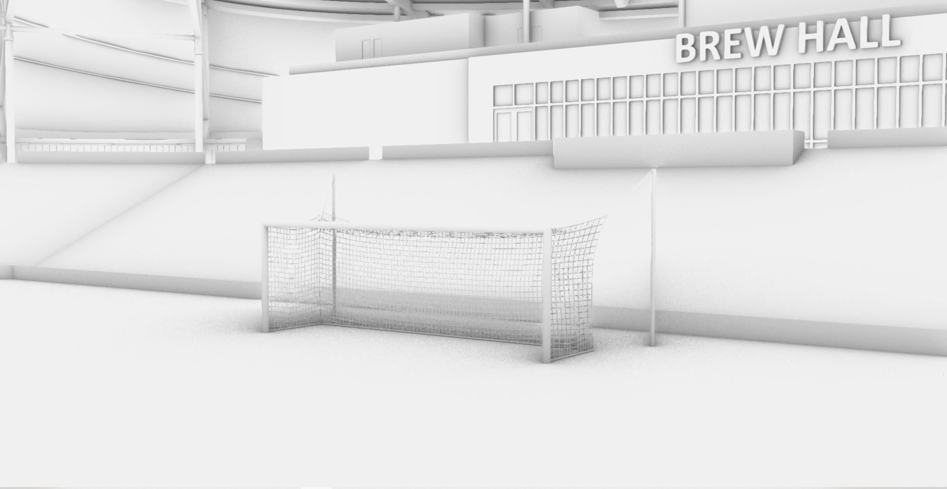 Allianz Field Stadium Low-poly 3D model_37