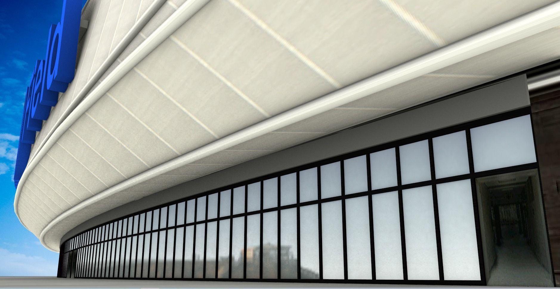 Allianz Field Stadium Low-poly 3D model_14