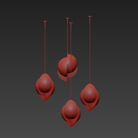 Lara Bohinc pendatn lamp 3D model_2