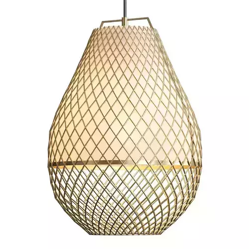 Wicker Pendant Light