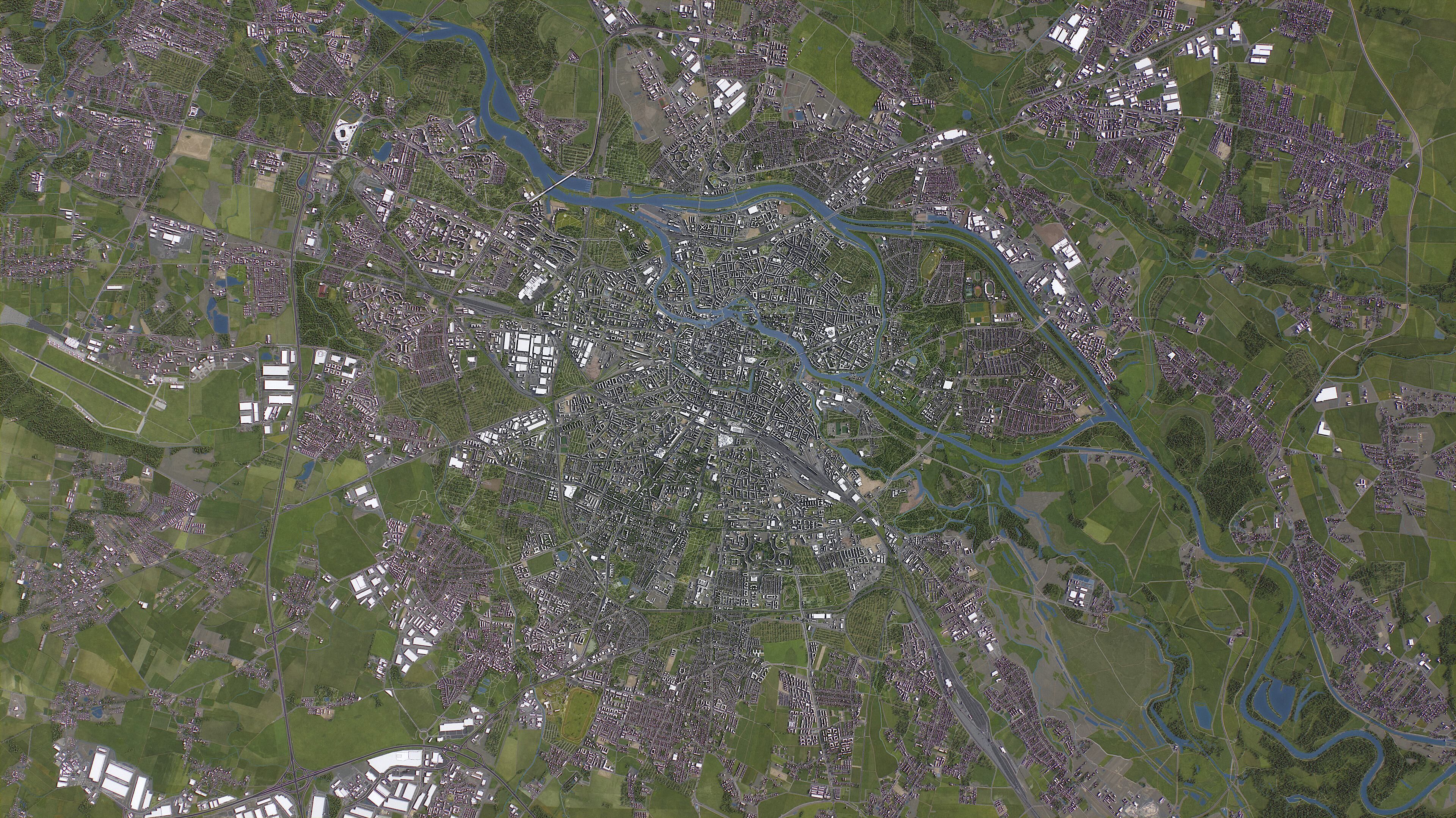 Wroclaw - 3D City Model Low-poly 3D model_14