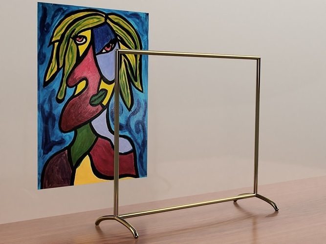 Clothes rail 3D print model