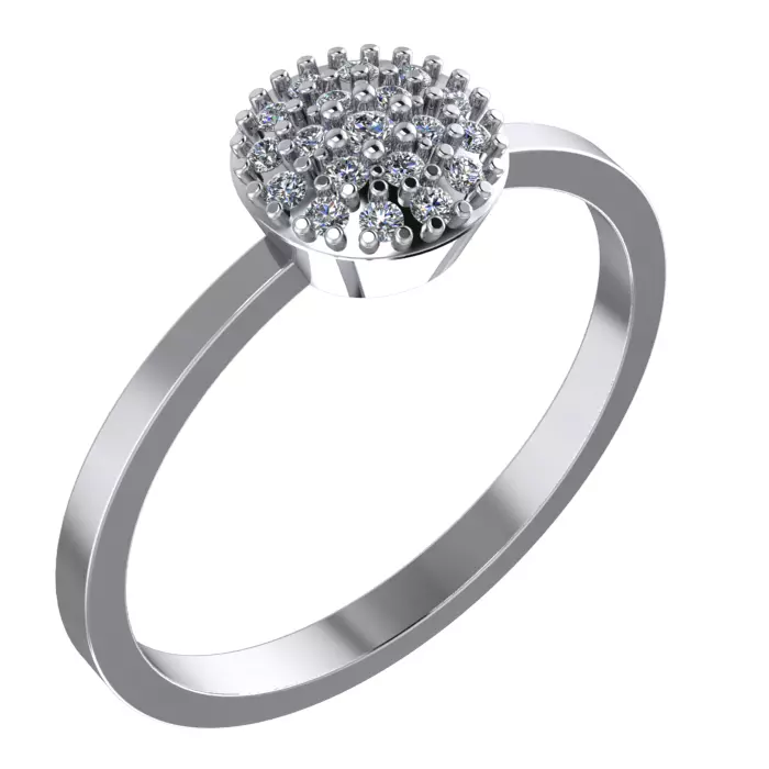 001 ring gold  3D print model_0