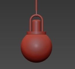 Kare Design Lampa 3D model_4
