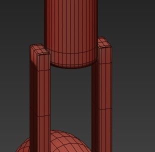 Kare Design Lampa 3D model_3