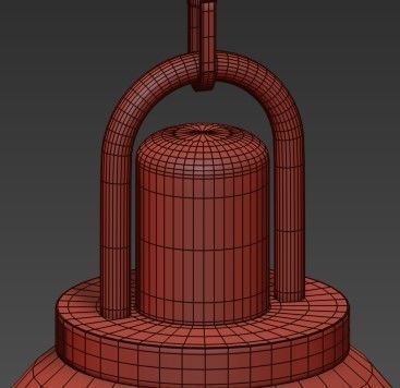 Kare Design Lampa 3D model_1