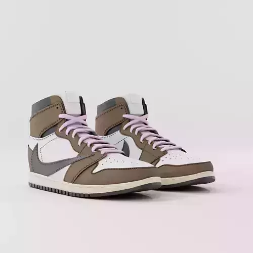 Nike Jordan 1 - Travis Scott - Shoe - Sneaker