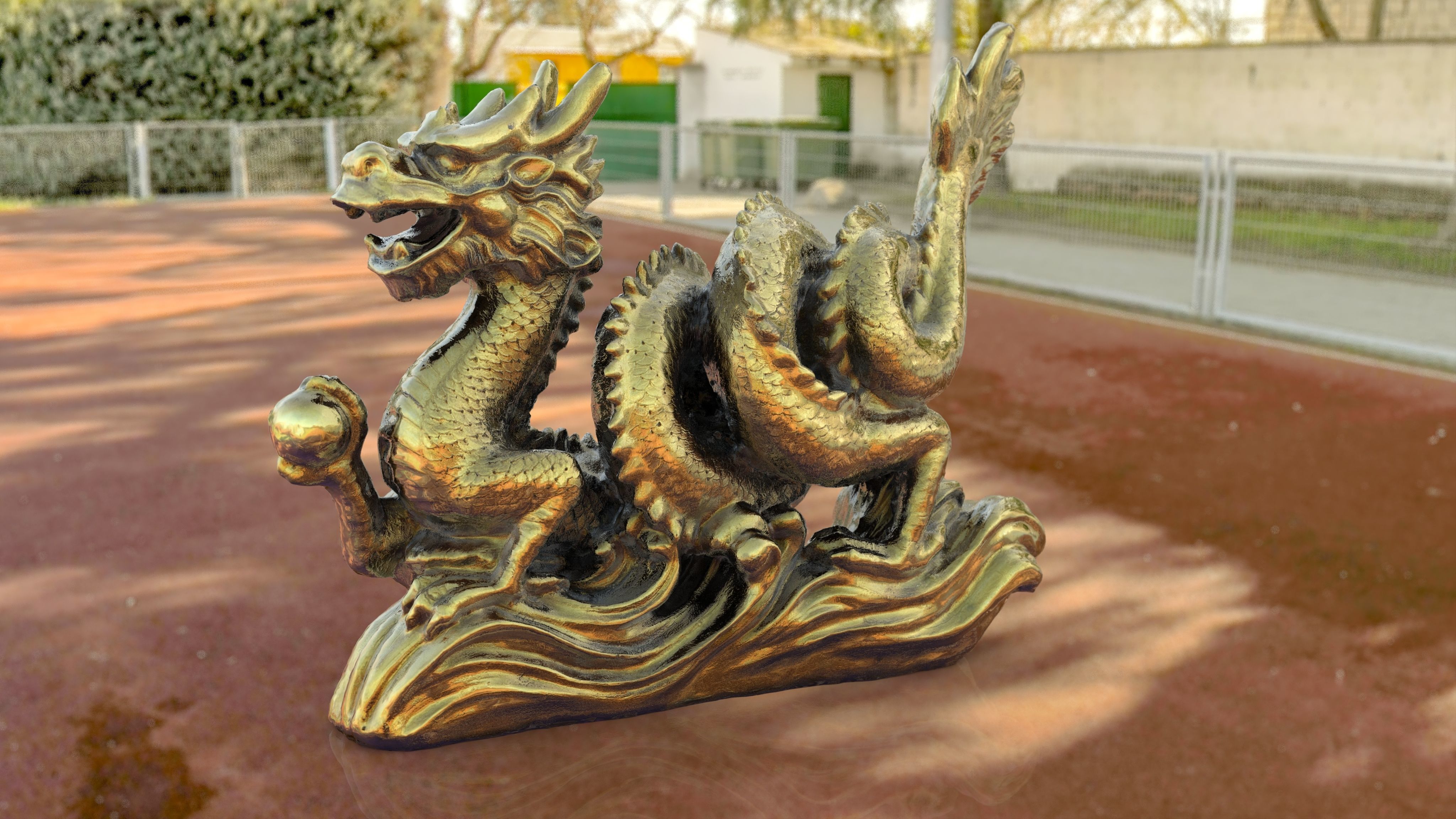 HDRI RUNNING TRACK FINISH 3D model_2