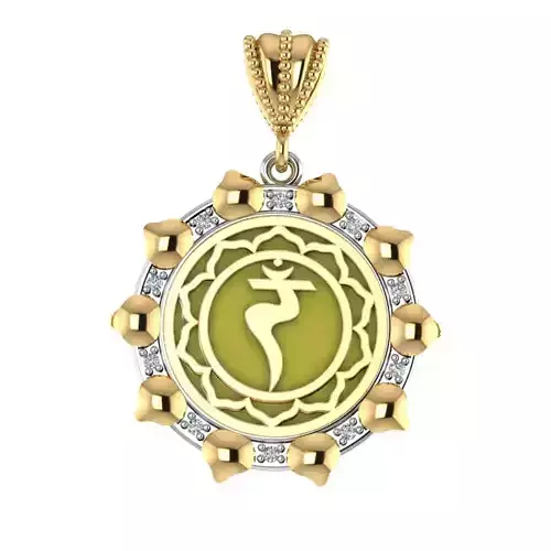 046 chakra pendant manipura