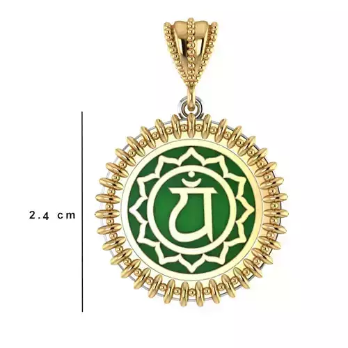 047 chakra pendant anahata