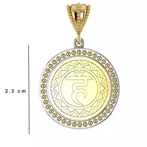 048 chakra pendant